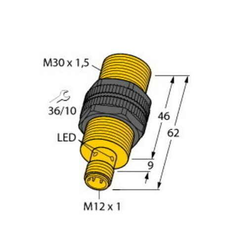 Turck Sensor induktiv NI20U-S30-AP6X-H1141