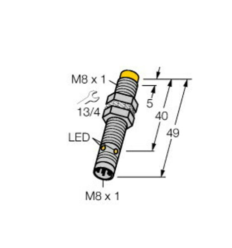 Turck Sensor induktiv NI4U-EG08-AP6X-V1131