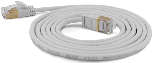 Wantec SSTP-Patchkabel Cat.6A gr 0,2m Steck. 4mm 7184 gr 0,2m