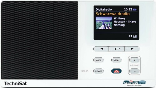 TechniSat Digitalradio Schwarzwald-Edition DIGITRADIO215 weiß