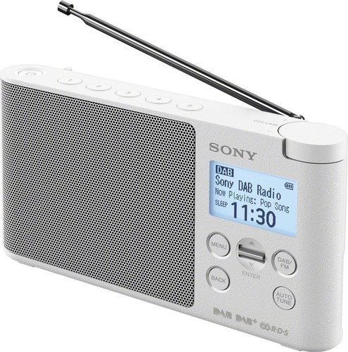 Sony DAB/DAB+ Radio portable,ws XDRS41DW.EU8