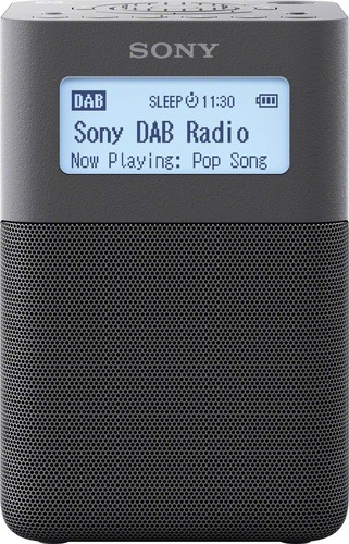 Sony DAB/DAB+ Uhren-Radio portable,gr XDRV20DH.EU8
