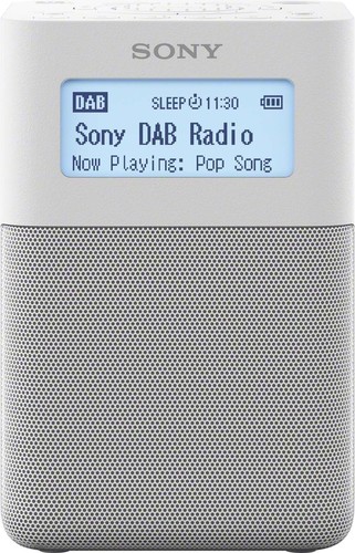 Sony DAB/DAB+ Uhren-Radio portable,ws XDRV20DW.EU8