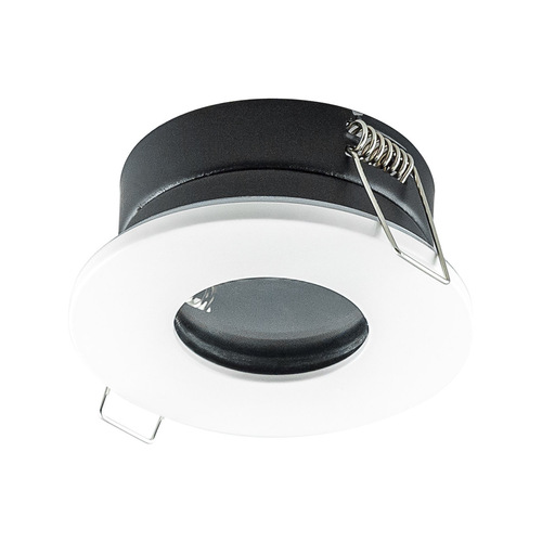 EVN Lichttechnik NV-Einbauring rund GX5,3 starr, IP65, weiß 650001