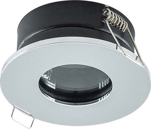 EVN Lichttechnik NV-Einbauring rund GX5,3 starr, IP65, chr. 650011