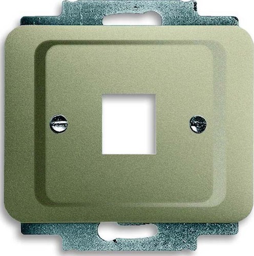 Busch-Jaeger Zentralscheibe pall für 1 Modular Jack 2561-260 Busch-Jaeger Zentralscheibe pall für 1 Modular Jack 2561-260