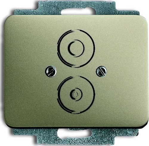 Busch-Jaeger Zentralscheibe pall f.Kleinsteckdosen 1748-260 Busch-Jaeger Zentralscheibe pall f.Kleinsteckdosen 1748-260