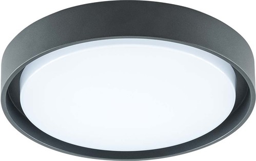 EVN Lichttechnik LED-Anbauleuchte 3000K IP54 anthrazit DAR54141502