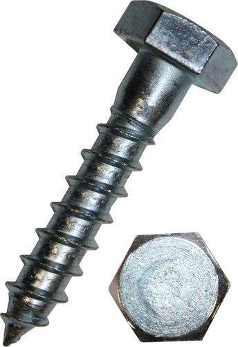 Dresselhaus Sechskant-Holzschraube DIN571 galv.verz. 0008/001/01 12x60