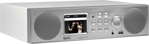 IMPERIAL Küchen-UB-Digitalradio DAB,DAB+,UKW DABMANi450 weiß/si