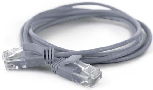 Wantec UTP-Patchkabel Cat.6A gr 25m RJ45 2,8mm 7308 gr 25,0m