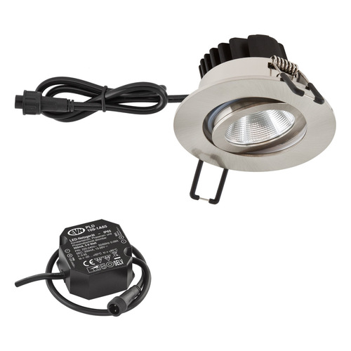 EVN Lichttechnik LED-Deckeneinbauleuchte 4000K IP65 eds-optik PC650N61340