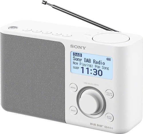 Sony DAB/DAB+ Radio portable,ws XDRS61DW.EU8