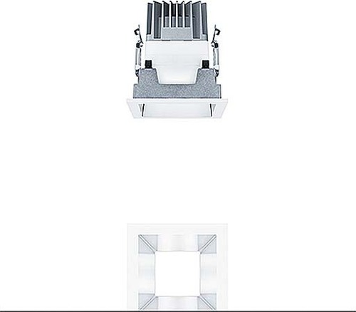 Zumtobel Group LED-Einbauleuchte 3000K DALI weiß PANOS EVO #62907034