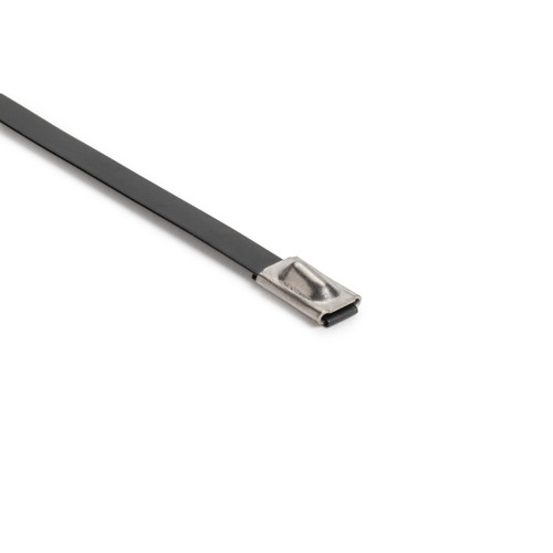 HellermannTyton Edelstahlkabelbinder mit Kugelverschluss MBT8SFCSS316/SPBK100