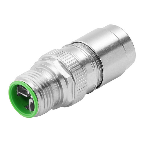Weidmüller Steckverbinder Stift,ger.,Crimpan. IE-PS-M12X-180-P-TH