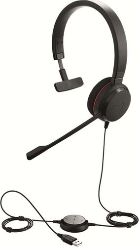 GN Audio Headset einohrig schnurgebunden JabraEvol20SE/UCMono