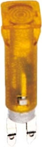 Scharnberger+Hasenbein LED-Signalleuchte quadrat. 5mm 20-28VDC gelb 33274