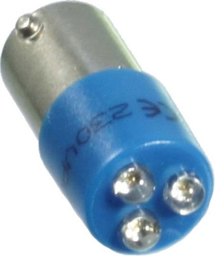 Scharnberger+Hasenbein Mega-3x3mm LED 10x25mm Ba9s 230VAC gelb 35406