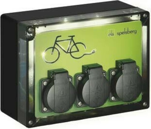 Spelsberg Fahrradladestation mit Sonderschrauben TG BCS 3 LED