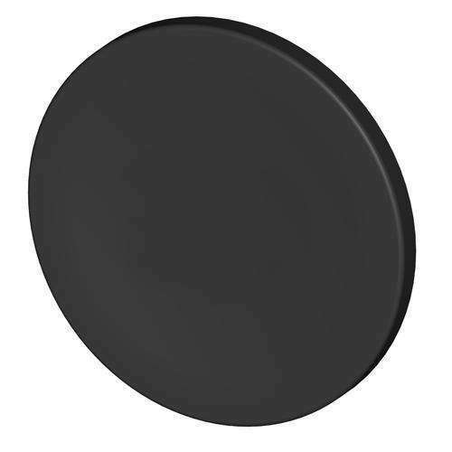 Stahl Tastenschild 8602/3 schwarz 215425