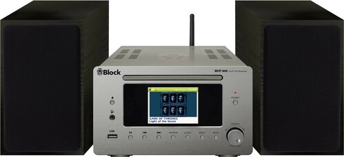 Block Kompaktanlage Diamantsilber MHF-900 dia-si Block Kompaktanlage Diamantsilber MHF-900 dia-si