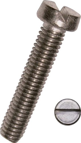 Dresselhaus Zylinderschrauben Schlitz,Edelstahl A2 3302/000/53 5x20