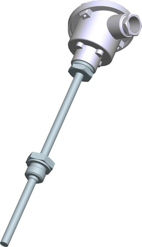 Fischer Einschraub-WTH L=400mm, 0-200C TW30B180L060