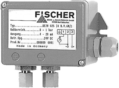 Fischer Differenzdrucktransmitter DE2802N282CL0000