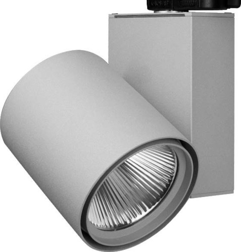 LTS Licht&Leuchten LED-Stromschienenstrahler silber 25Gr JETT 103.25.2/B si