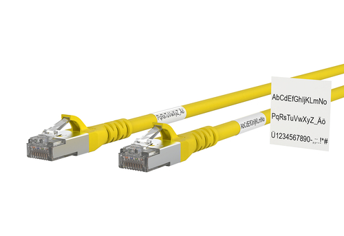 Metz Connect Patchkabel Cat.6A AWG 26 5m gelb 1308455077WE