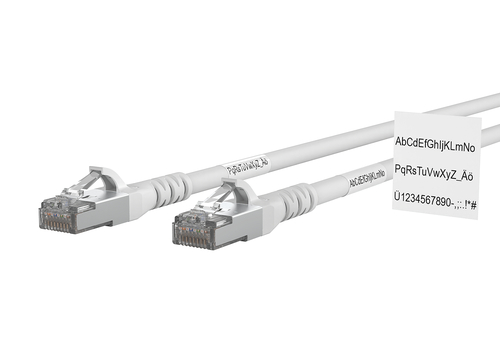 Metz Connect Patchkabel Cat.6A AWG 26 5m weiß 1308455088WE