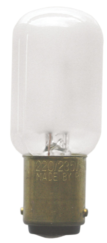 Scharnberger+Hasenbein Nählichtlampe 22x57mm Ba15d 220-235V 20W 40160 Scharnberger+Hasenbein Nählichtlampe 22x57mm Ba15d 220-235V 20W 40160