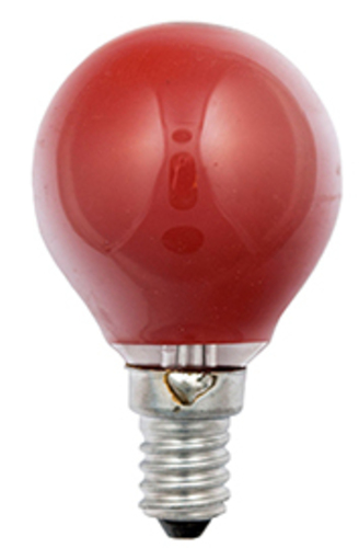 Scharnberger+Hasenbein Tropfenlampe 45x75mm E14 230V 25W rot 40265