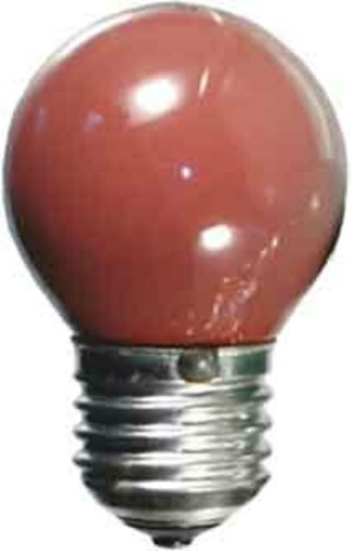 Scharnberger+Hasenbein Tropfenlampe E27 230V 7W ( .5) rot 40290