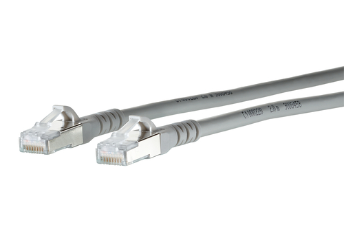 Metz Connect Patchkabel Cat.6A AWG 26 80m grau 130845H033-E