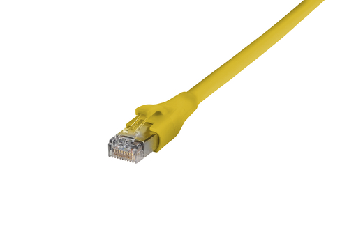 Metz Connect Patchkabel Cat.6A AWG 27 0,5m gelb 13084C0577-E