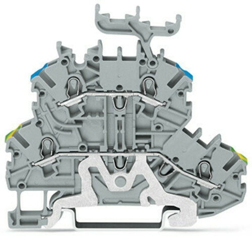 WAGO GmbH & Co. KG Doppelstockklemme 1mm²,grau 2000-2217