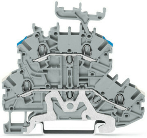 WAGO GmbH & Co. KG Doppelstockklemme 1mm²,grau 2000-2228