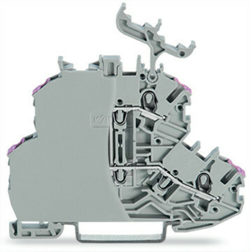 WAGO GmbH & Co. KG Doppelstockklemme Abschlussplatte,grau 2000-2238/099-000 WAGO GmbH & Co. KG Doppelstockklemme Abschlussplatte,grau 2000-2238/099-000