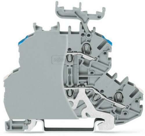 WAGO GmbH & Co. KG Doppelstockklemme Abschlussplatte,grau 2000-2248/099-000