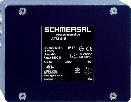 Schmersal Sicherheitszuhaltung AZM 415-11/11ZPK 110