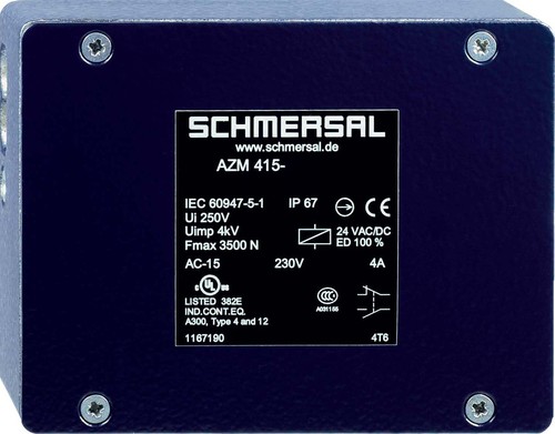 Schmersal Sicherheitszuhaltung AZM 415-11/11ZPKA 24