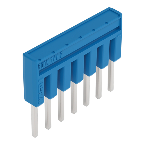 WAGO GmbH & Co. KG Kammbrücker, isoliert 7-fach, blau 2000-407/000-006