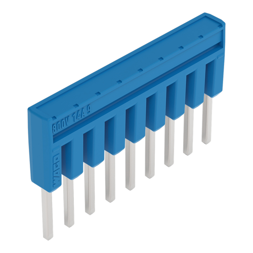 WAGO GmbH & Co. KG Kammbrücker, isoliert 9-fach, blau 2000-409/000-006 WAGO GmbH & Co. KG Kammbrücker, isoliert 9-fach, blau 2000-409/000-006