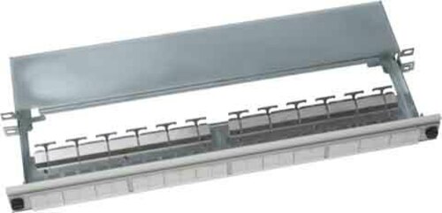 Aginode Patch-Panel m.Schublade 24f. leer, m.Clip-On N521.663