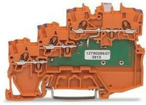 WAGO GmbH & Co. KG 3-Leiter-Initiatorenklemme LED grün 2000-5372/1102-953