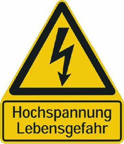 Klar Sicherheitskennzeichnung 7503/32