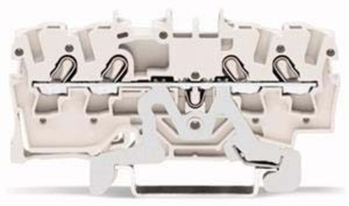 WAGO GmbH & Co. KG 4-Leit.-Schirmleiterklemme weiß 2002-1408