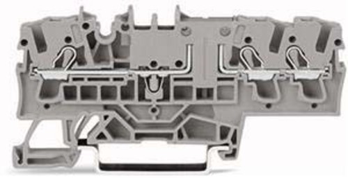 WAGO GmbH & Co. KG 3-Leiter-Durchgangsklemme 2,5mm² orange 2002-1702